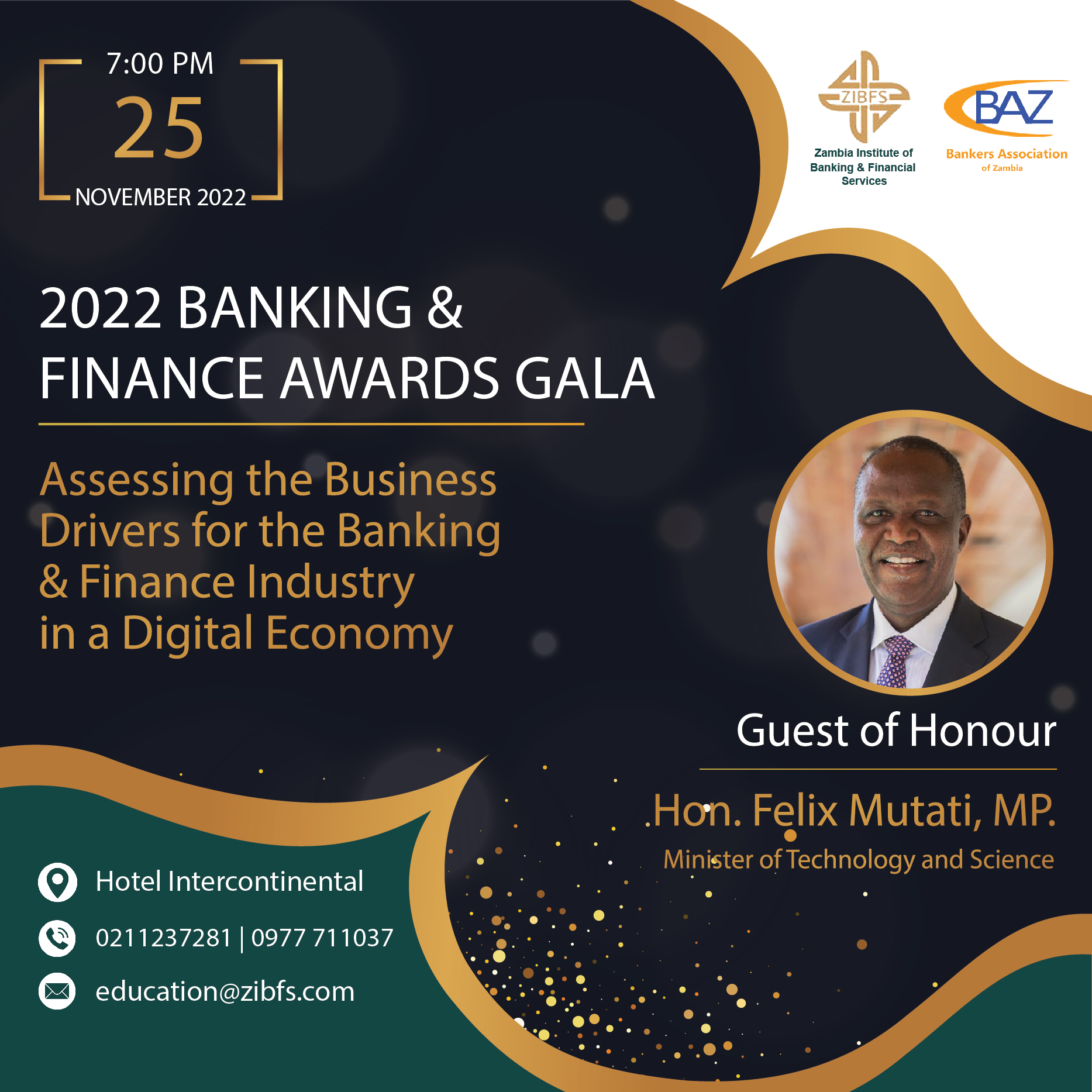 TICKETS ON SALE: 2022 BANKING & FINANCE CONFERENCE AND AWARDS GALA ...